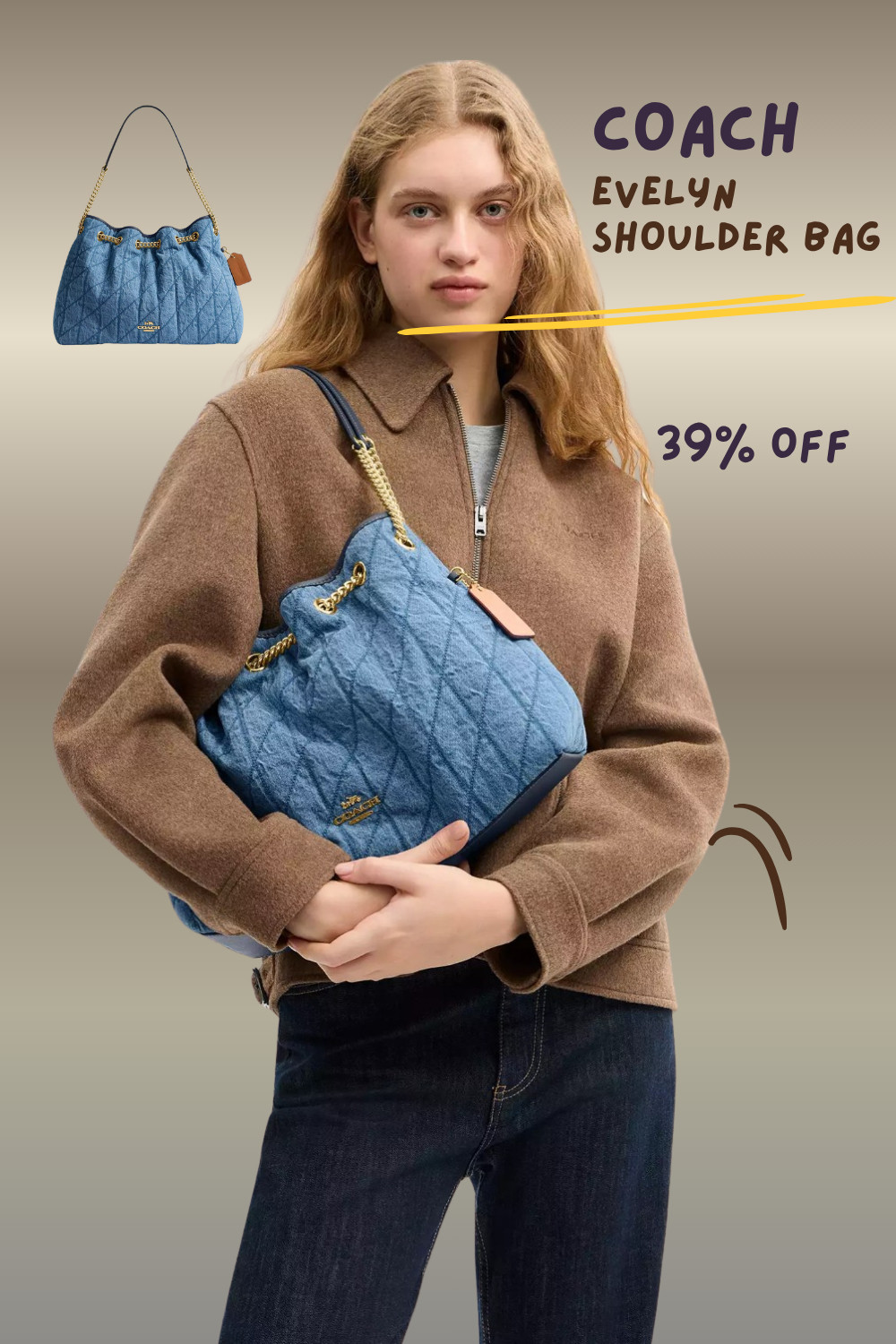 Back Again! Coach Everlyn Small Quilted Shoulder Bag CDC02!

Restock alert! The Coach Everlyn Small Quilted Shoulder Bag (Style CDC02) is back in stock. This is a very popular Coach quilted bag with a classic chain strap and elegant design. Perfect for everyday outfits or dressy occasions. Coach quilted bags usually sell out quickly, so this restock is a great chance to get one. 

 #LTKstyletip #LTKbag #LTKgiftguide