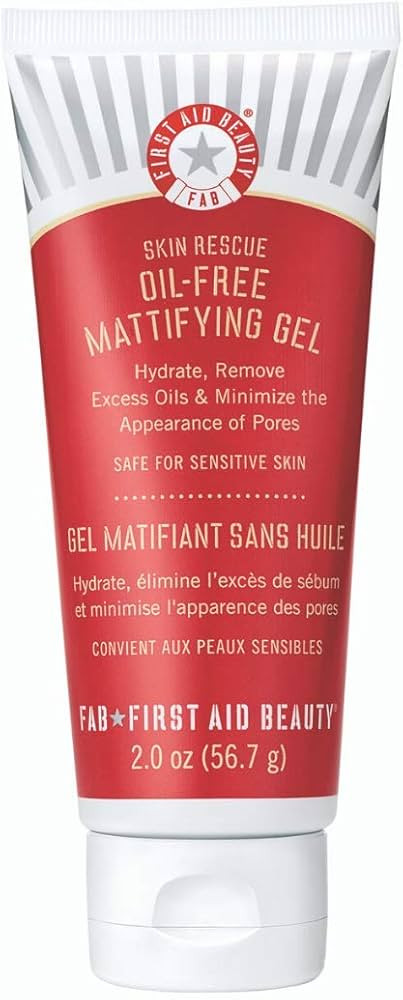 First Aid Beauty Skin Rescue Oil-Free Mattifying Gel, 2 Ounces | Amazon (US)