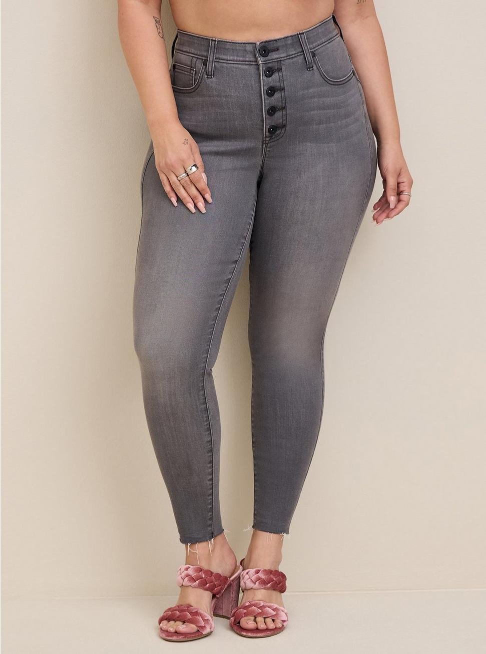 Bombshell Skinny Premium Stretch High-Rise Jean | Torrid (US & Canada)