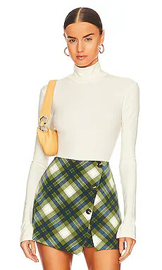 WeWoreWhat Turtle Neck Bodysuit in Ivory from Revolve.com | Revolve Clothing (Global)