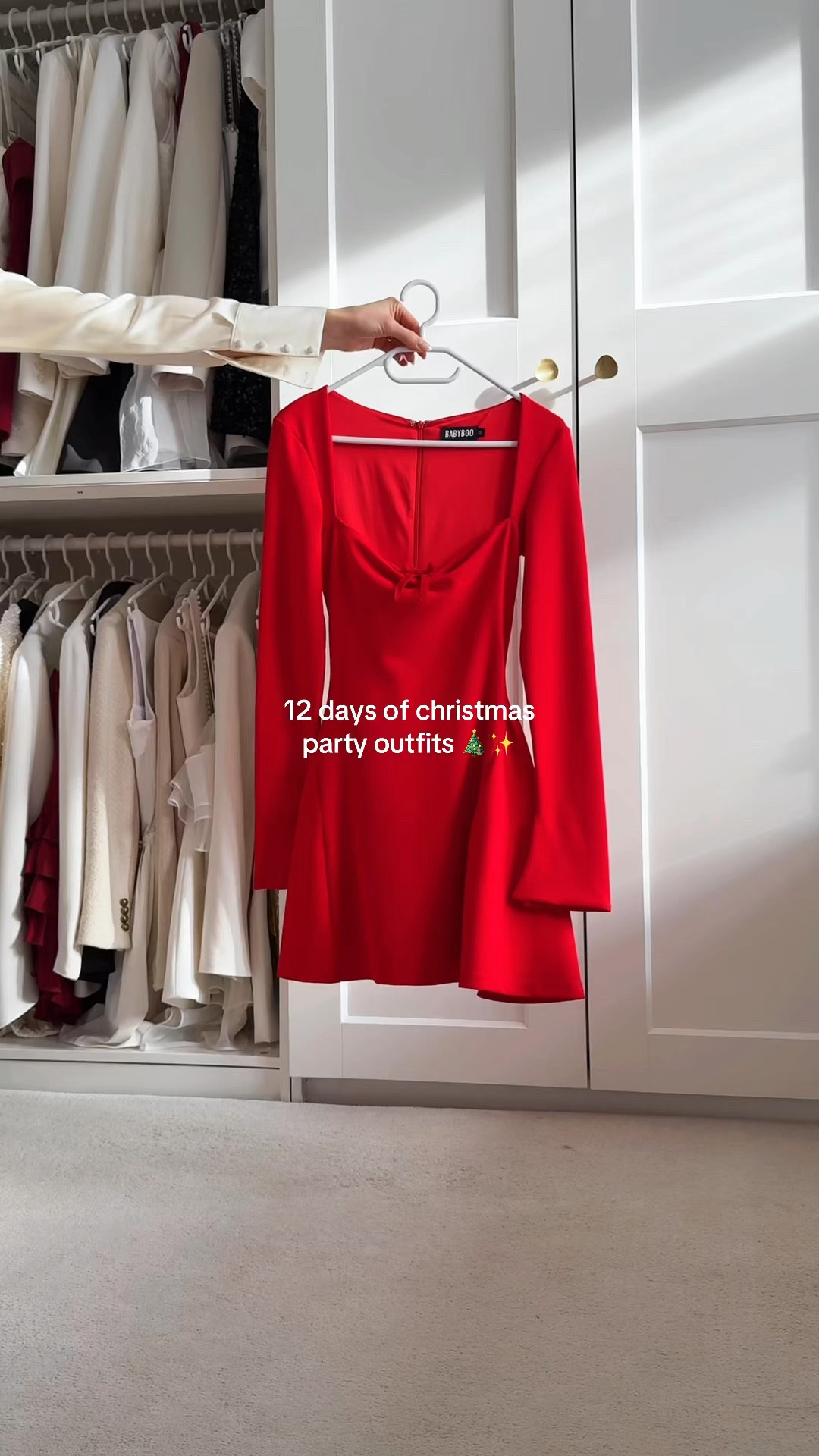 Day 8 - the holiday red dress everyone needs 🤭♥️ paired with my favorite bow shoe clips 🫶🏼 YES or NO?

This dress would be perfect for a christmas party, festive brunch, birthday dinner, thanksgiving, romantic date night, family holiday photos, cocktails with the girls, occasions…🍸

#christmasparty #reddress #occasionwear 

bow dress, holiday dress, elegant style, evening dress, feminine style, outfit inspiration, romantic dress, fashion hacks, holiday outfit, christmas dress, party dress, winter fashion

#LTKHoliday #LTKCyberWeek #LTKSeasonal