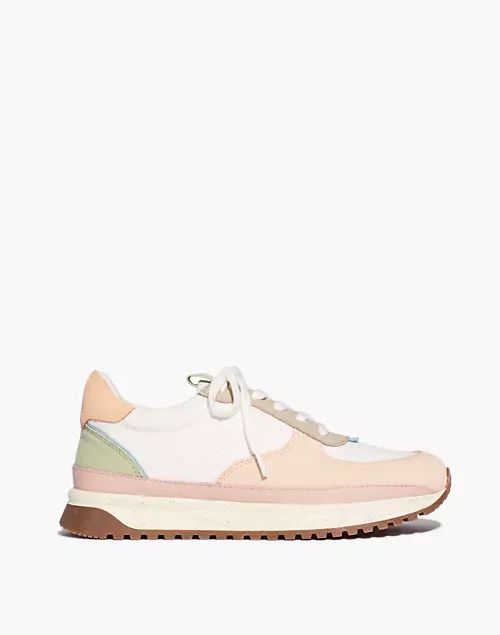 Kickoff Trainer Sneakers in Pastel Colorblock | Madewell