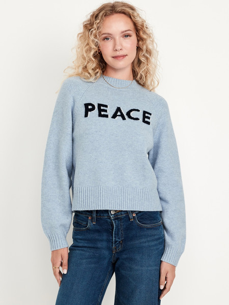 SoSoft Loose Graphic Sweater | Old Navy (US)
