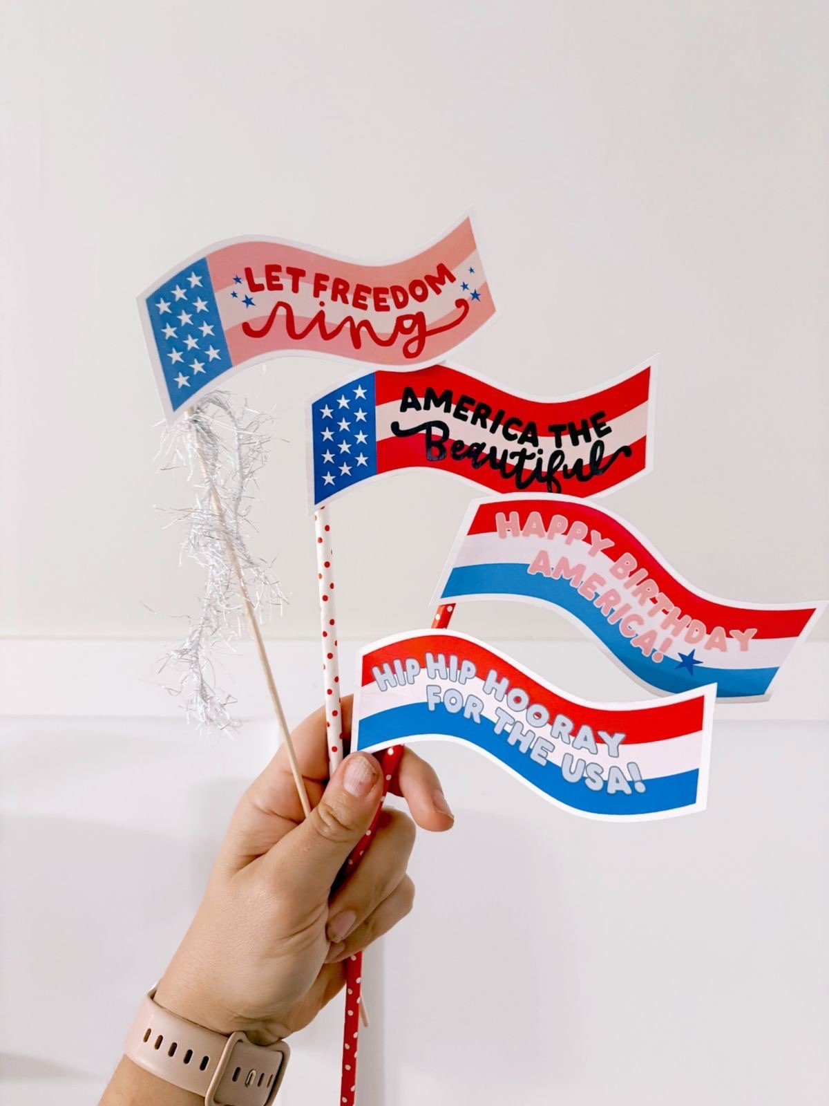 Patriotic Flags & Tags - New 4th of July Printables Collection from The Letter Vee

Party printables / Fourth of July party / patriotic decor / USA 

#LTKParties #LTKSeasonal