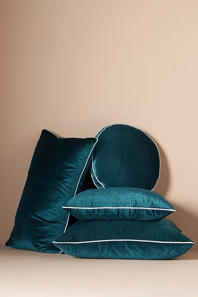 Adelina Velvet Pillow | Anthropologie (US)