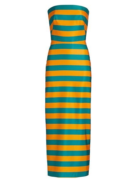 Kady Striped Strapless Dress | Saks Fifth Avenue
