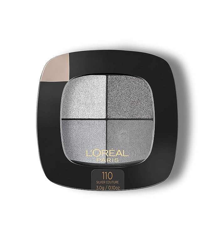 L'Oreal Paris Colour Riche Eye Pocket Palette Eye Shadow, Silver Couture 0.1 oz | Amazon (US)