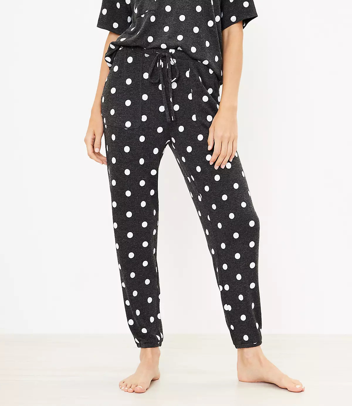 Polka Dot Pajama Joggers | LOFT
