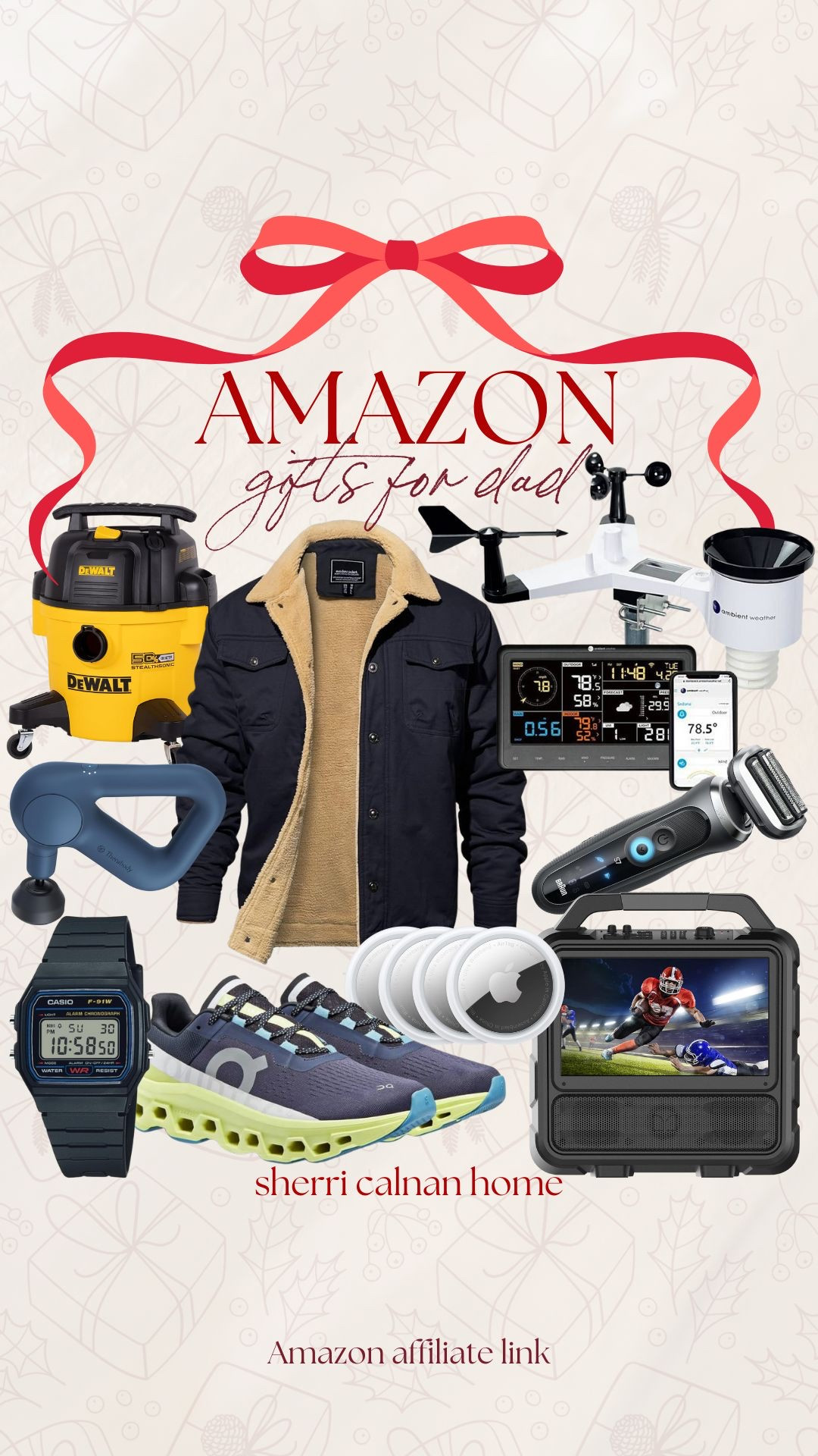 Whether he’s into gadgets, tools, or just loves something useful, these Amazon finds make holiday gifting for him easy. Amazon gifts for dad, holiday gift guide, gifts for him, tech gadgets, Amazon men’s finds, practical gifts, dad gift ideas, holiday shopping, Amazon best sellers, affordable gifts sherricalnanhome

#LTKCyberWeek #LTKGiftGuide #LTKHoliday