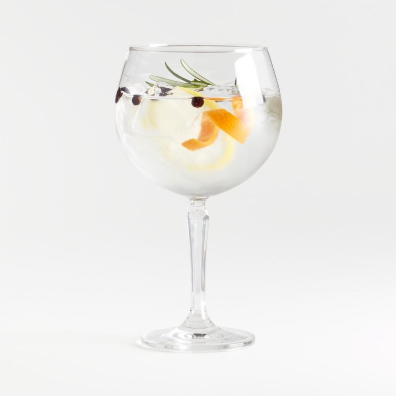 Ridgecrest Large Gin Goblet Cocktail Glass + Reviews | Crate & Barrel | Crate & Barrel
