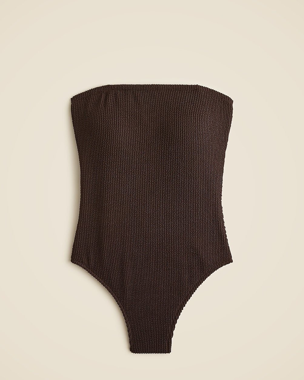 Bandeau one-piece in scrunchie | J. Crew US