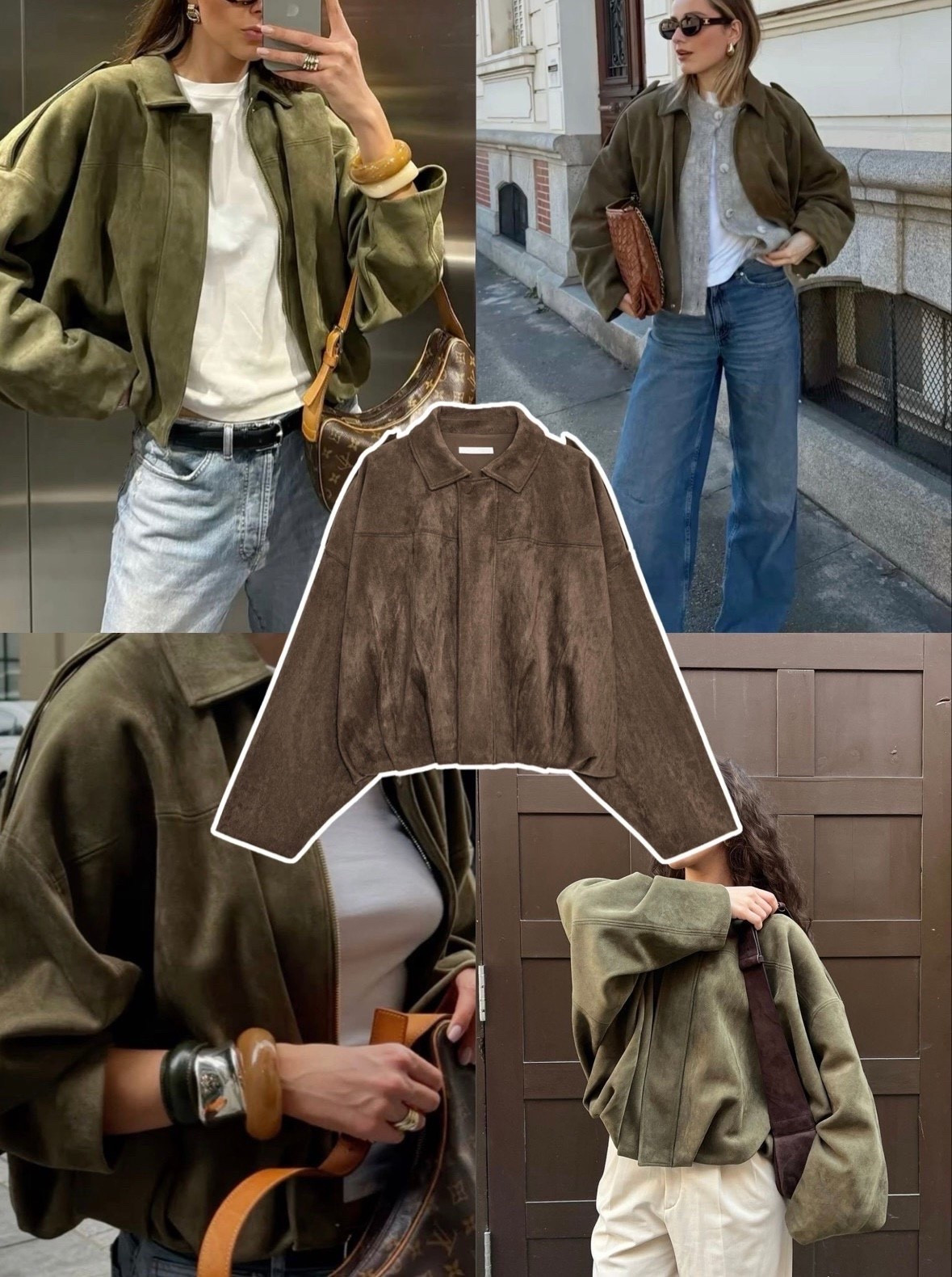 Zara green bomber is back AND in chocolate brown!! I sized up  



#LTKStyleTip #LTKFindsUnder100 #LTKSeasonal