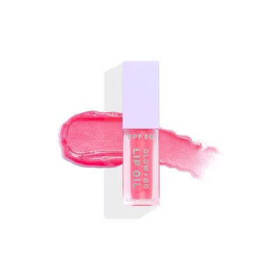 Naked Sundays Go + Glow Lip Oil - Watermelon - SPF50 - 0.15 fl oz | Target