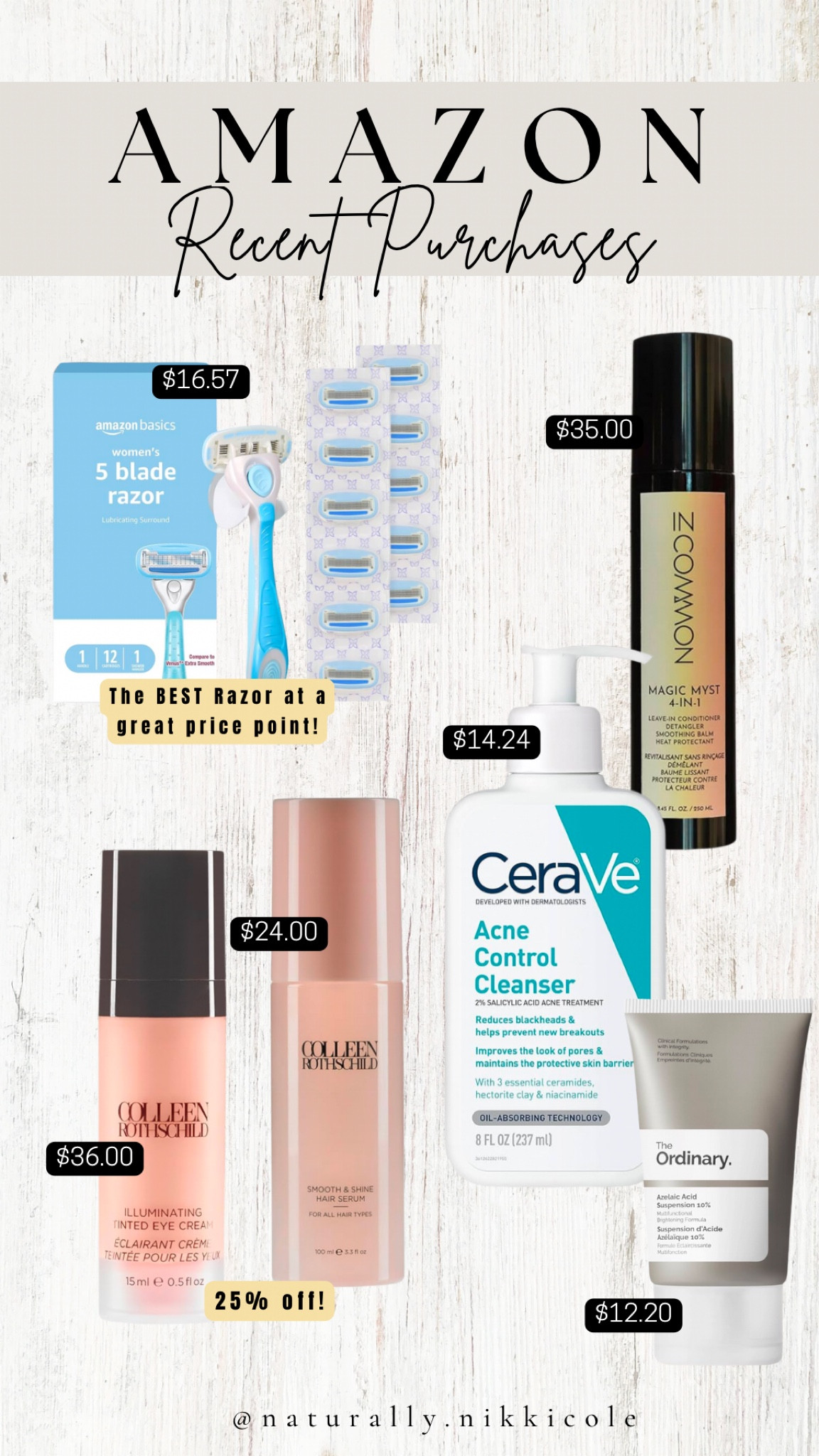 Recent Amazon Purchase | Beauty

#LTKGiftGuide #LTKBeauty