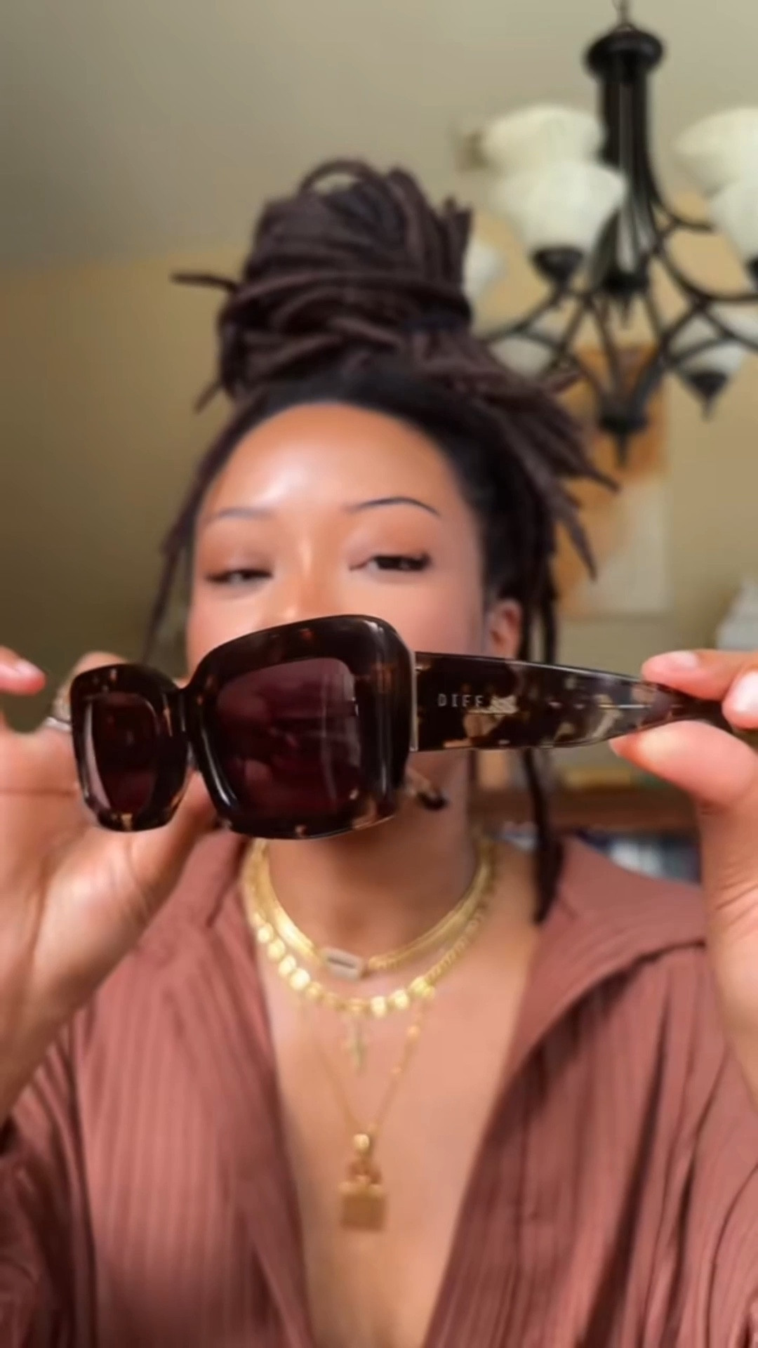 I normally gravitate toward square frames, because I have a wide head 😆❤️. Rectangular sunnies usually aren’t wide enough, but these are perfect! Adding them to my rotation. 

#LTKFindsUnder100 #LTKStyleTip #LTKFallSale