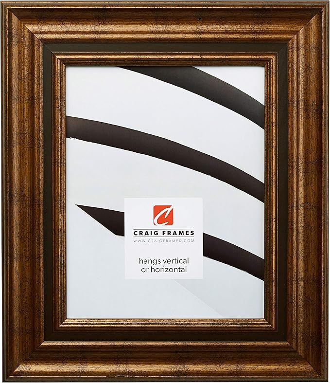 Craig Frames 81285100, Aged Gold Picture Frame, 11 by 14-Inch | Amazon (US)