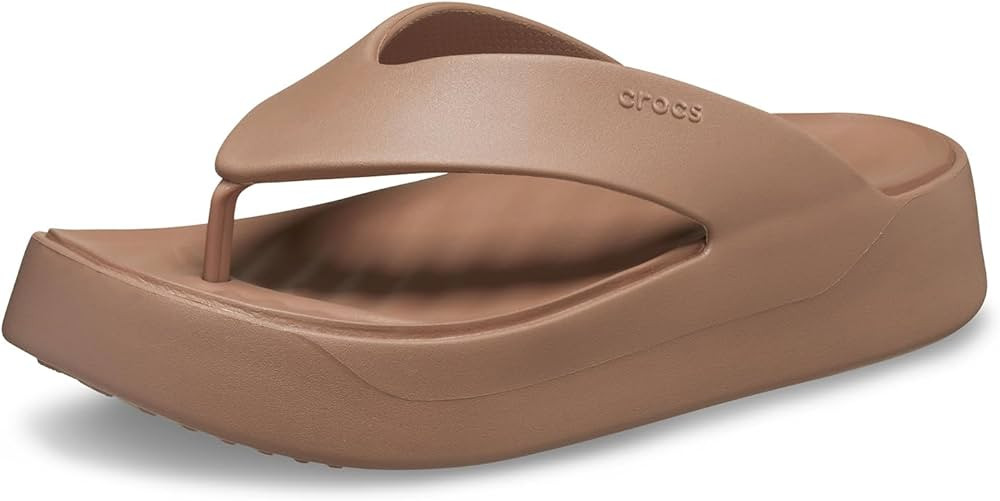 Crocs Women's Getaway Platform Flip Flops, Wedge Sandals | Amazon (US)