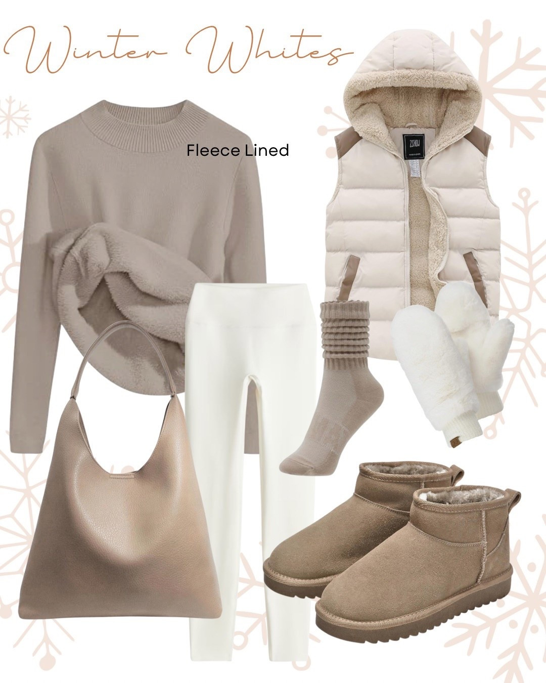 I lov winter whits for he holiday season  

#LTKHoliday #LTKGiftGuide #LTKActive