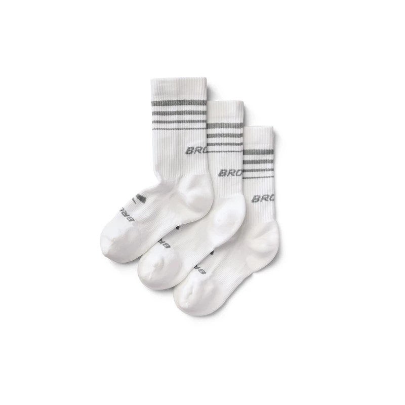 Brooks Run-In Crew Socks 3-Pack | Academy Sports + Outdoors