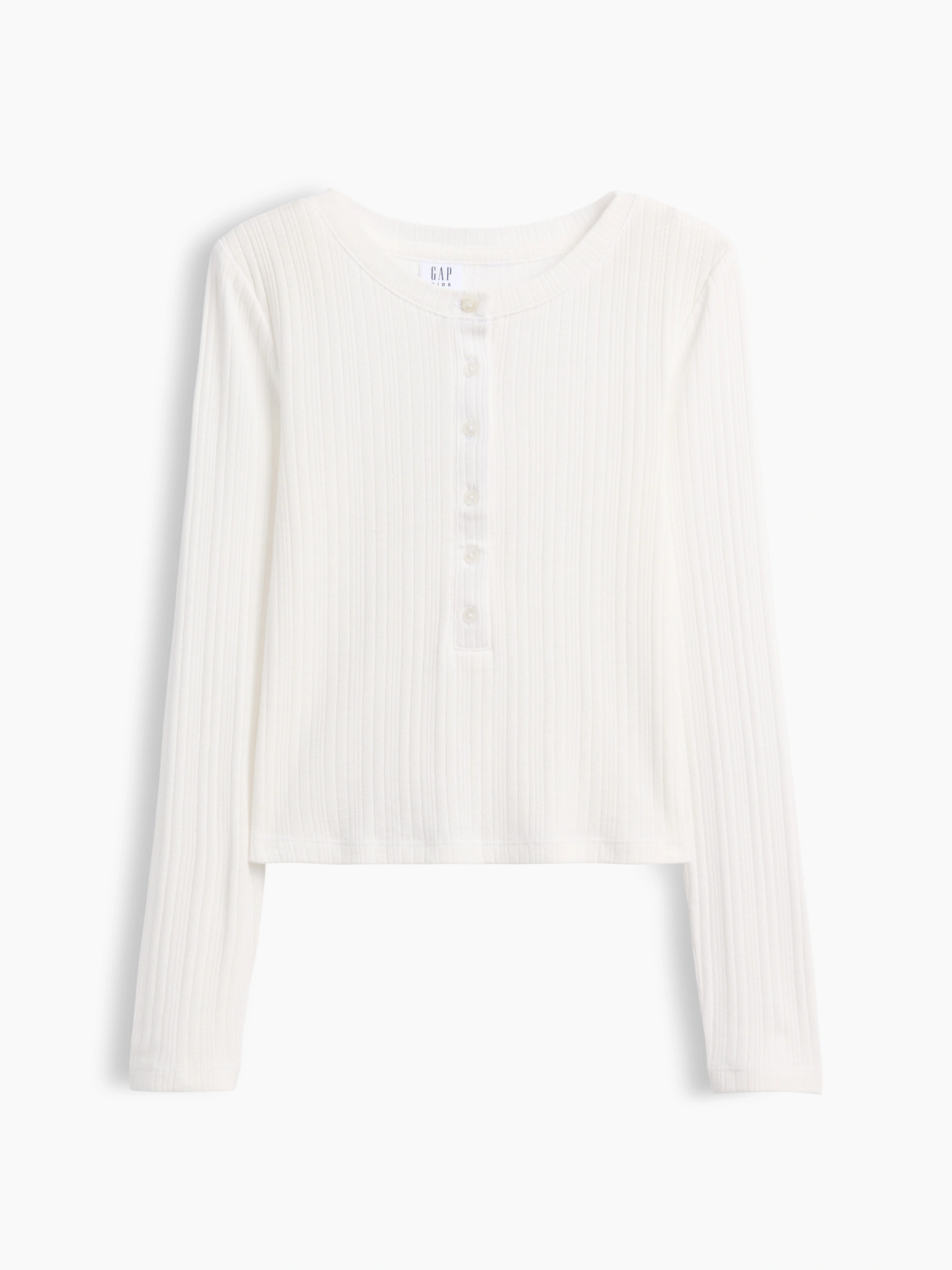 Kids Variegated Rib Henley T-Shirt | Gap (US)