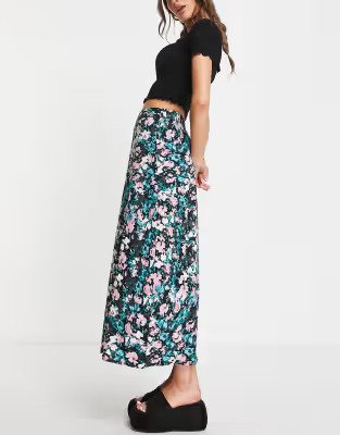 Vero Moda maxi skirt in floral watercolour print | ASOS | ASOS (Global)