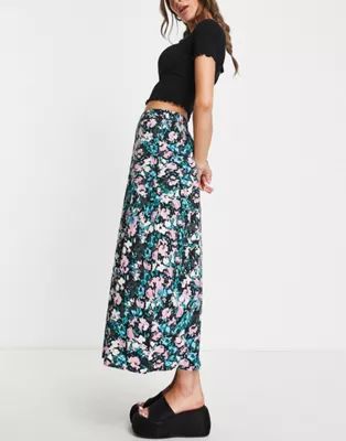 Vero Moda maxi skirt in floral watercolour print | ASOS | ASOS (Global)