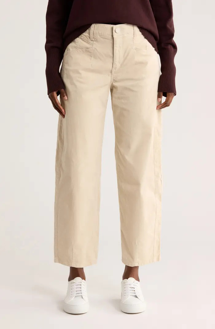 Democracy High Waist Barrel Leg Corduroy Pants | Nordstromrack | Nordstrom Rack