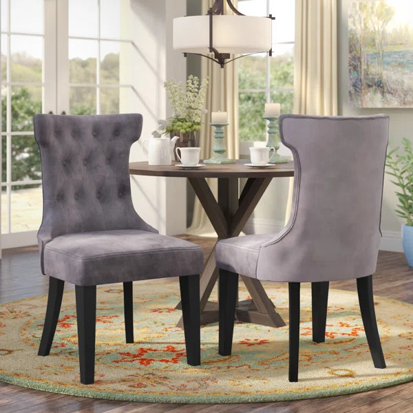 Scituate Tufted Upholstered Side Chair (Set of 2) | Wayfair North America