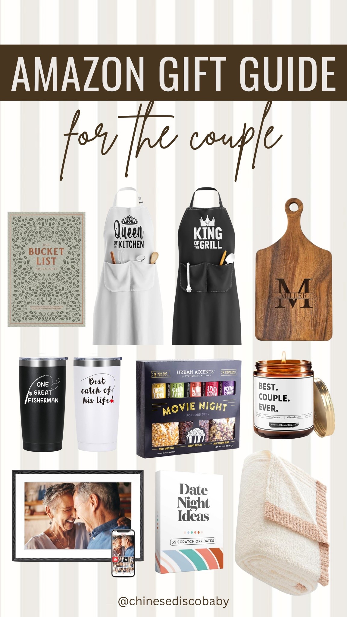 Gifts for couples from Amazon!!

#LTKGiftGuide #LTKU #LTKHoliday