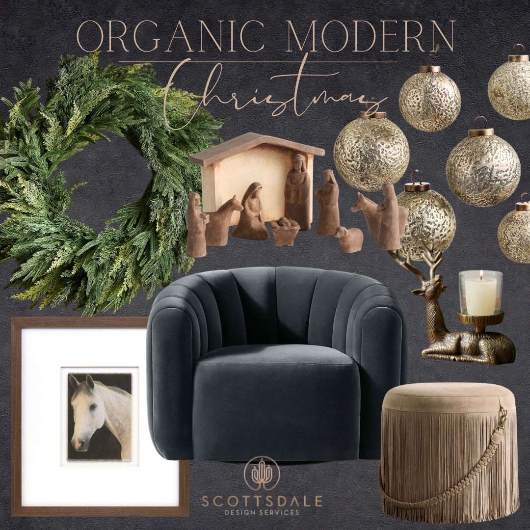 Organic modern Christmas🌲

nativity, horse art, winter art, ottoman, wreath, holiday decor

#LTKHome #LTKSeasonal