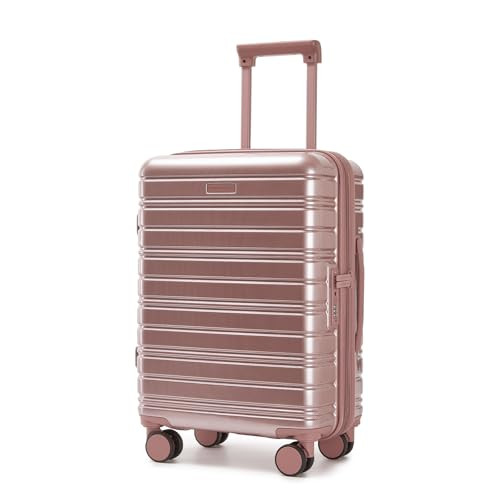LARVENDER Carry On Luggage 22x14x9 Airline Approved, 20 Inch Expandable PC+ABS Hardside Suitcase ... | Amazon (US)
