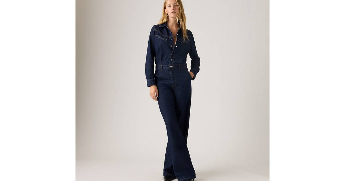 Rinoa Wide-leg Jumpsuit - Dark Wash | Levi's® US | Levi's US