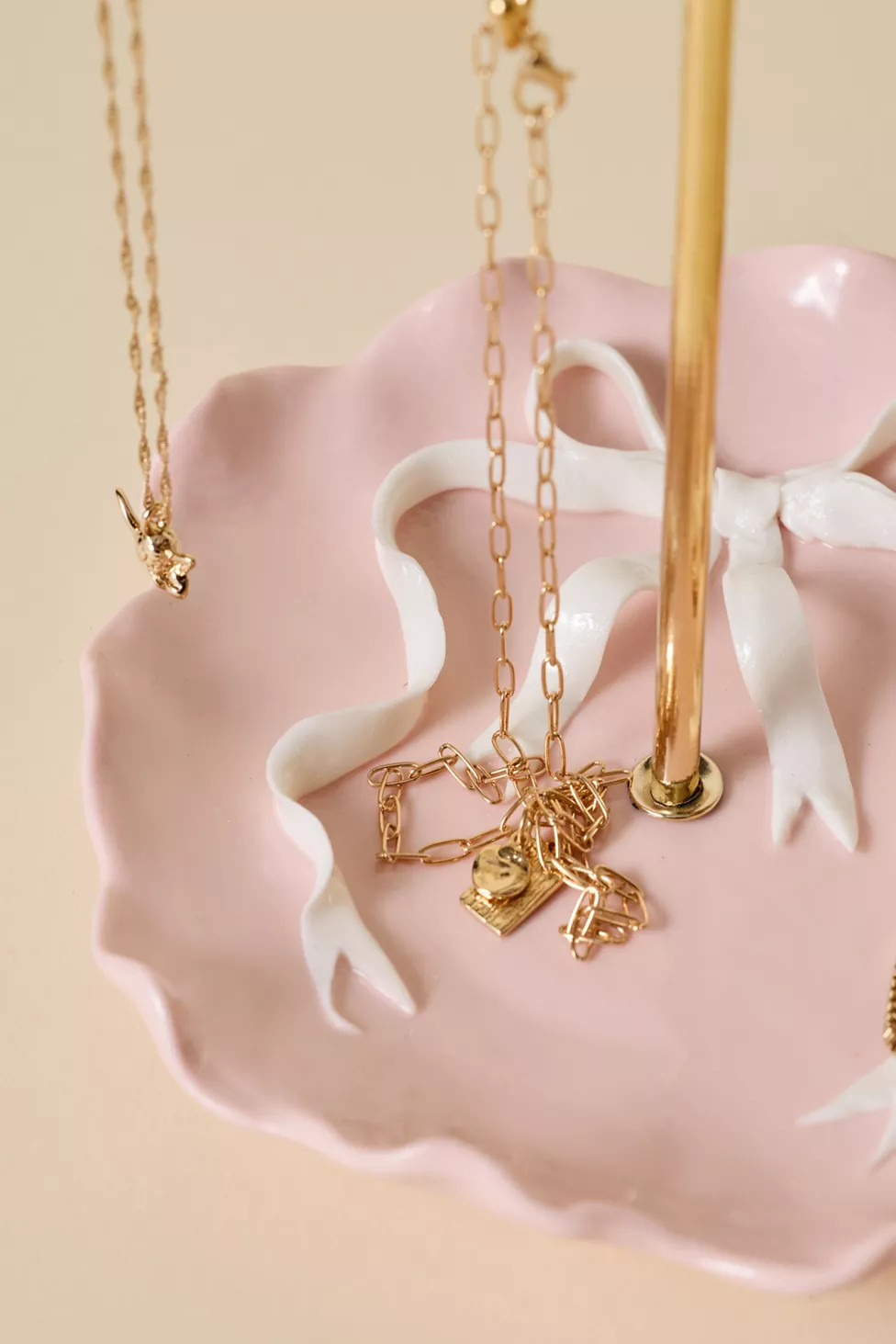 Ornate Icon Ceramic Jewelry Stand | Urban Outfitters (US and RoW)