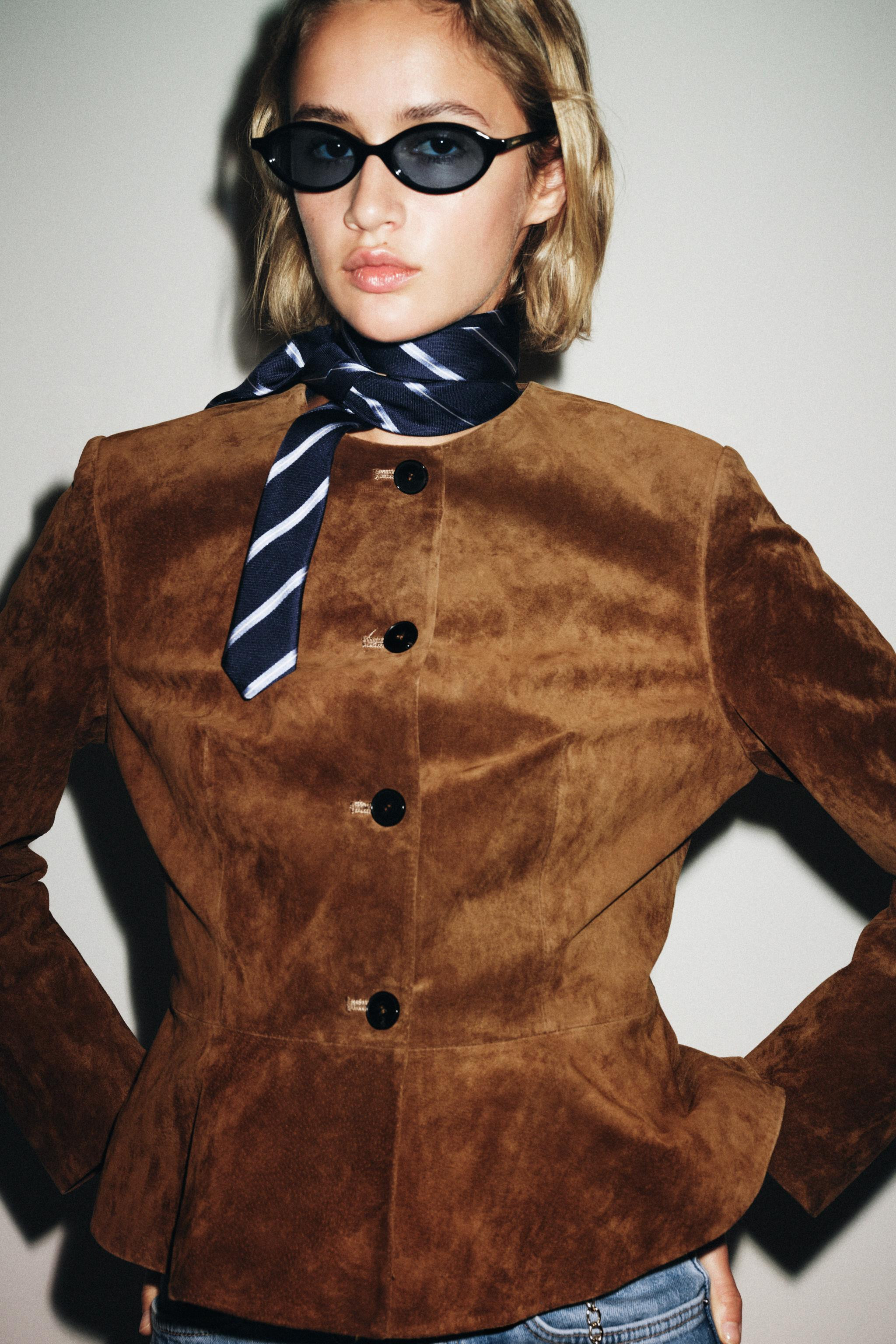 100% LEATHER JACKET | Zara US