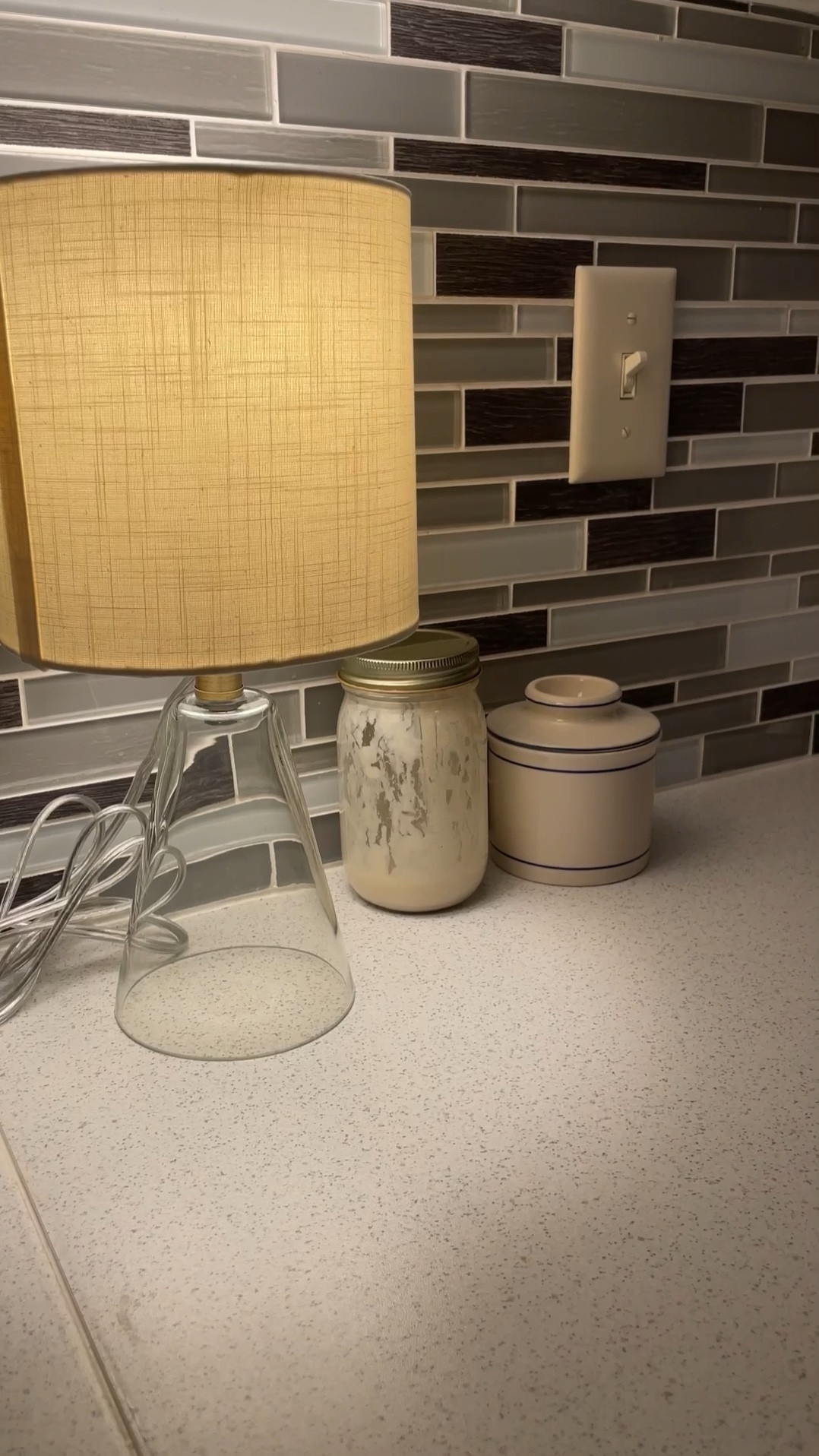 This makes the PERFECT cozy little kitchen lamp! 

#LTKhome #LTKFind
