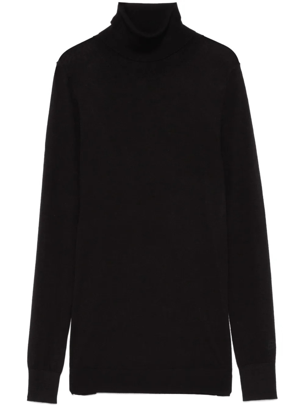 TOTEME fine-knit Sweater | Black | FARFETCH | Farfetch Global