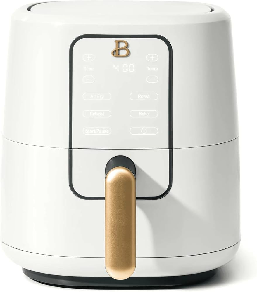 Beautiful 3 Qt Air Fryer - TurboCrisp Technology, White Icing - 4 Presets, Space-Saving Design, 7... | Amazon (US)