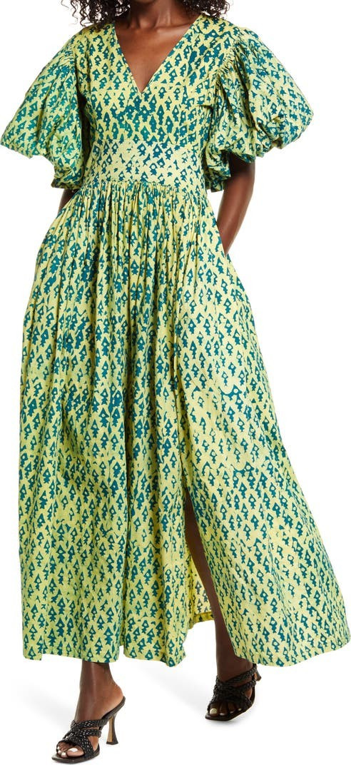 Samirah Puff Sleeve Maxi Dress | Nordstrom | Nordstrom