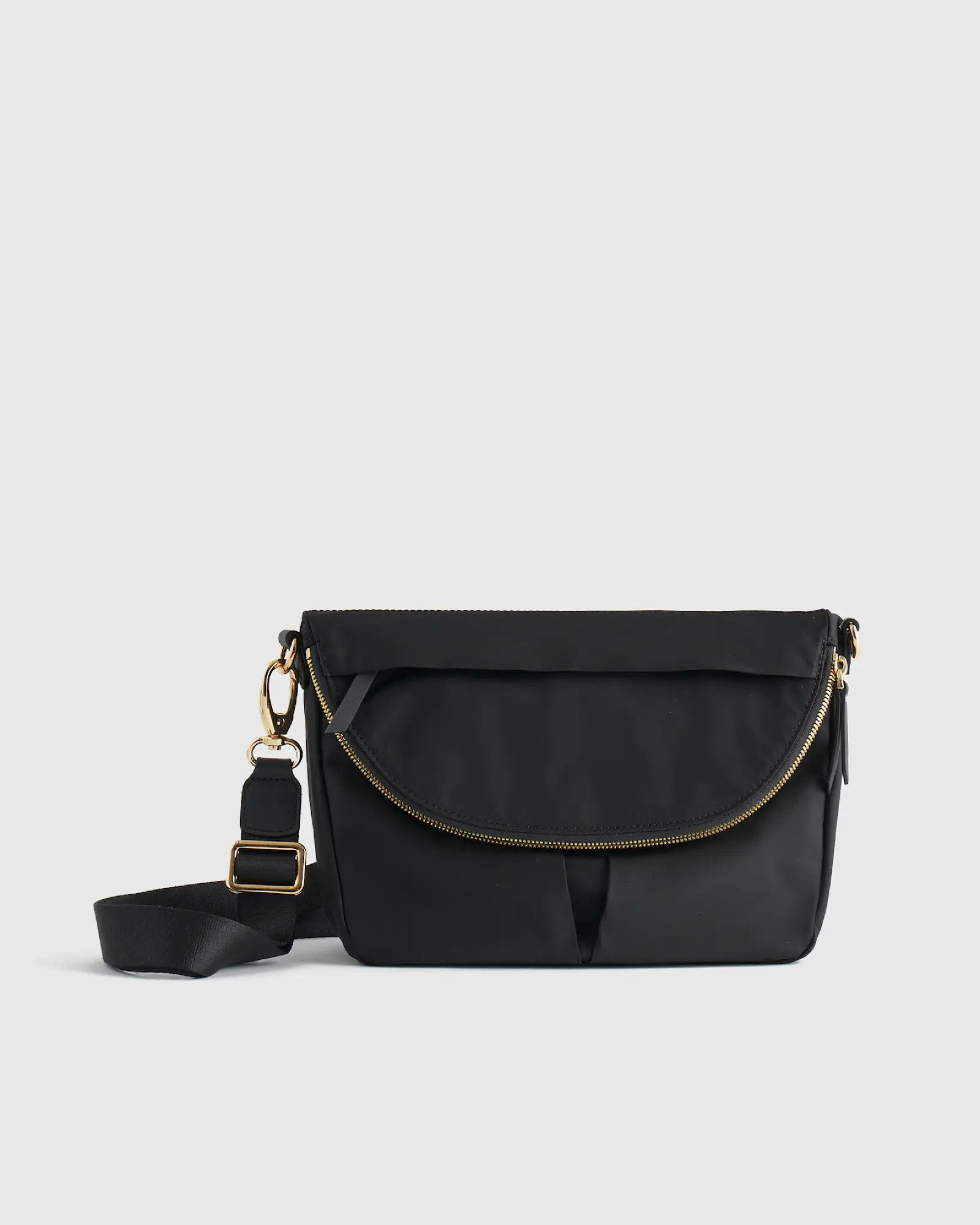 Revive Nylon Foldover Crossbody | Quince