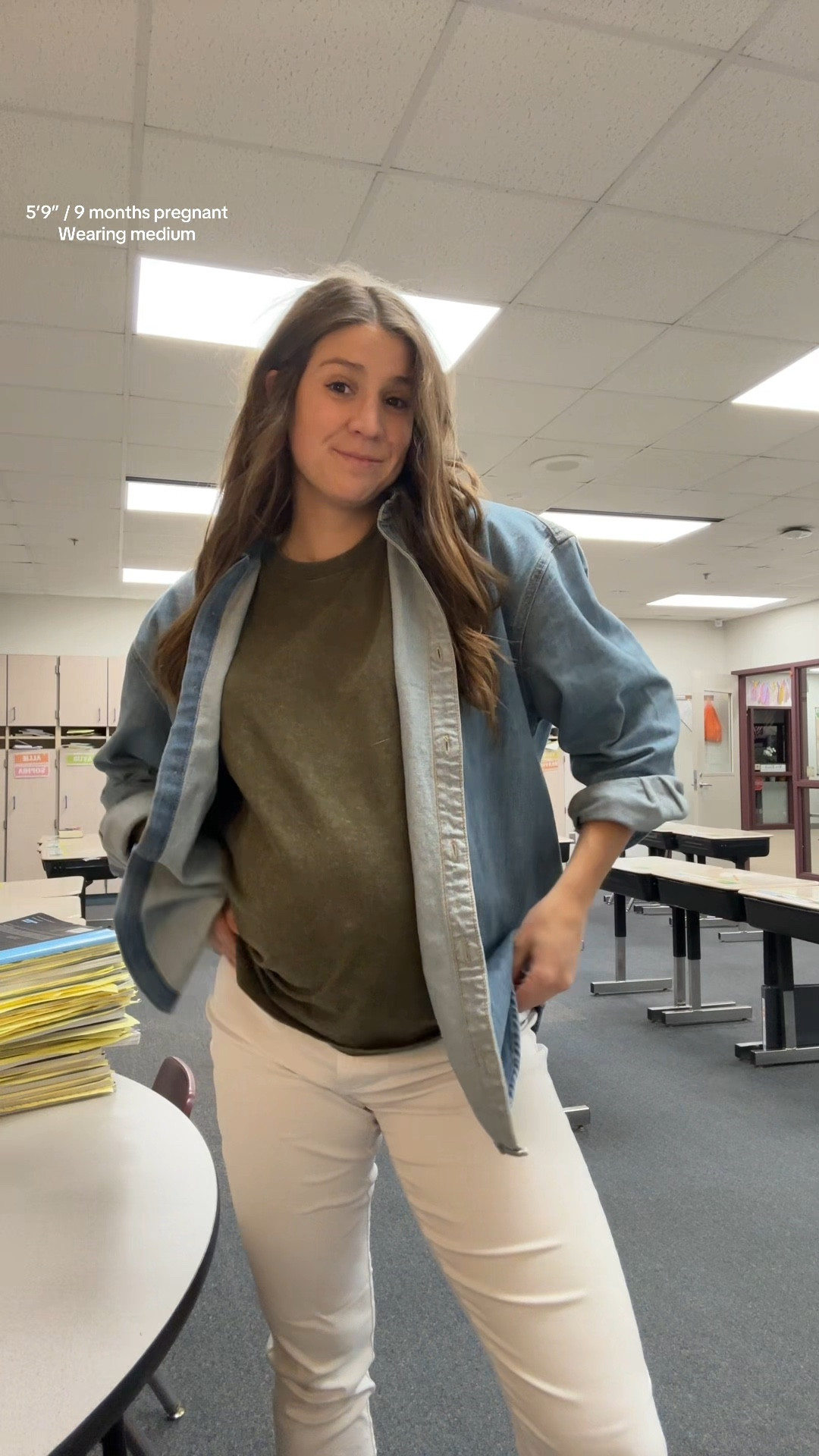 Maternity work outfit for fall 

#LTKFindsUnder100 #LTKBump #LTKWorkwear