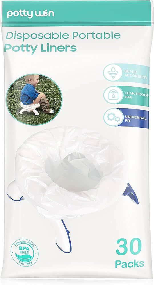 [30 Counts] Disposable Potty Liners Compatible with OXO Tot 2-in-1 Go Potty, Potty Refill Bags fo... | Amazon (US)