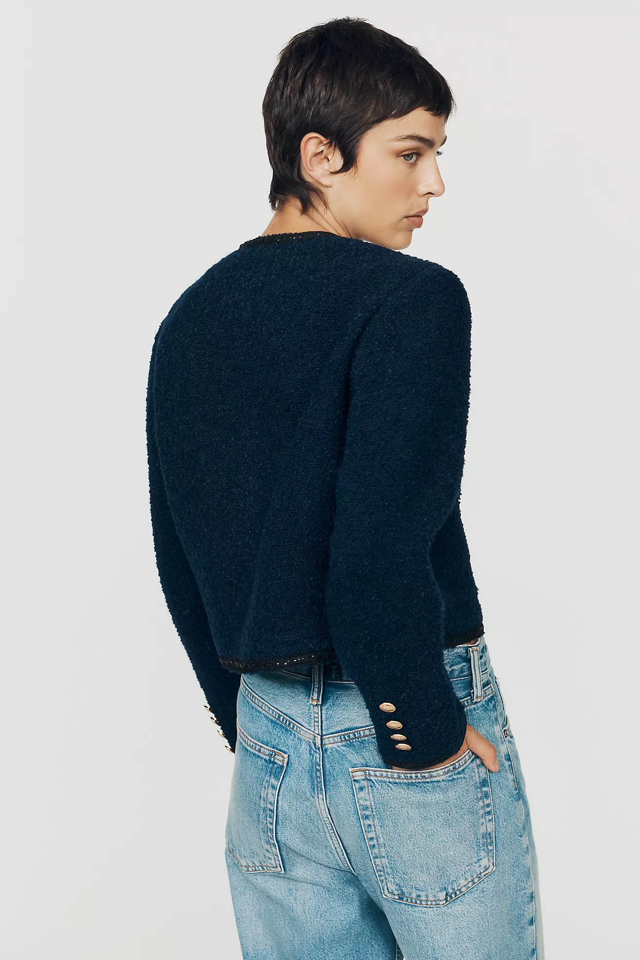 Maeve Cropped Jacket | Anthropologie (US)