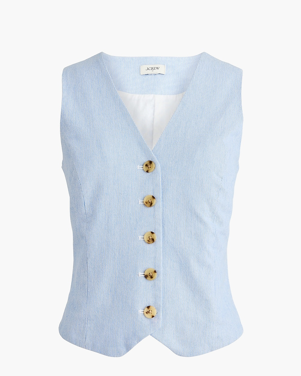 Striped button-front vest | J.Crew Factory