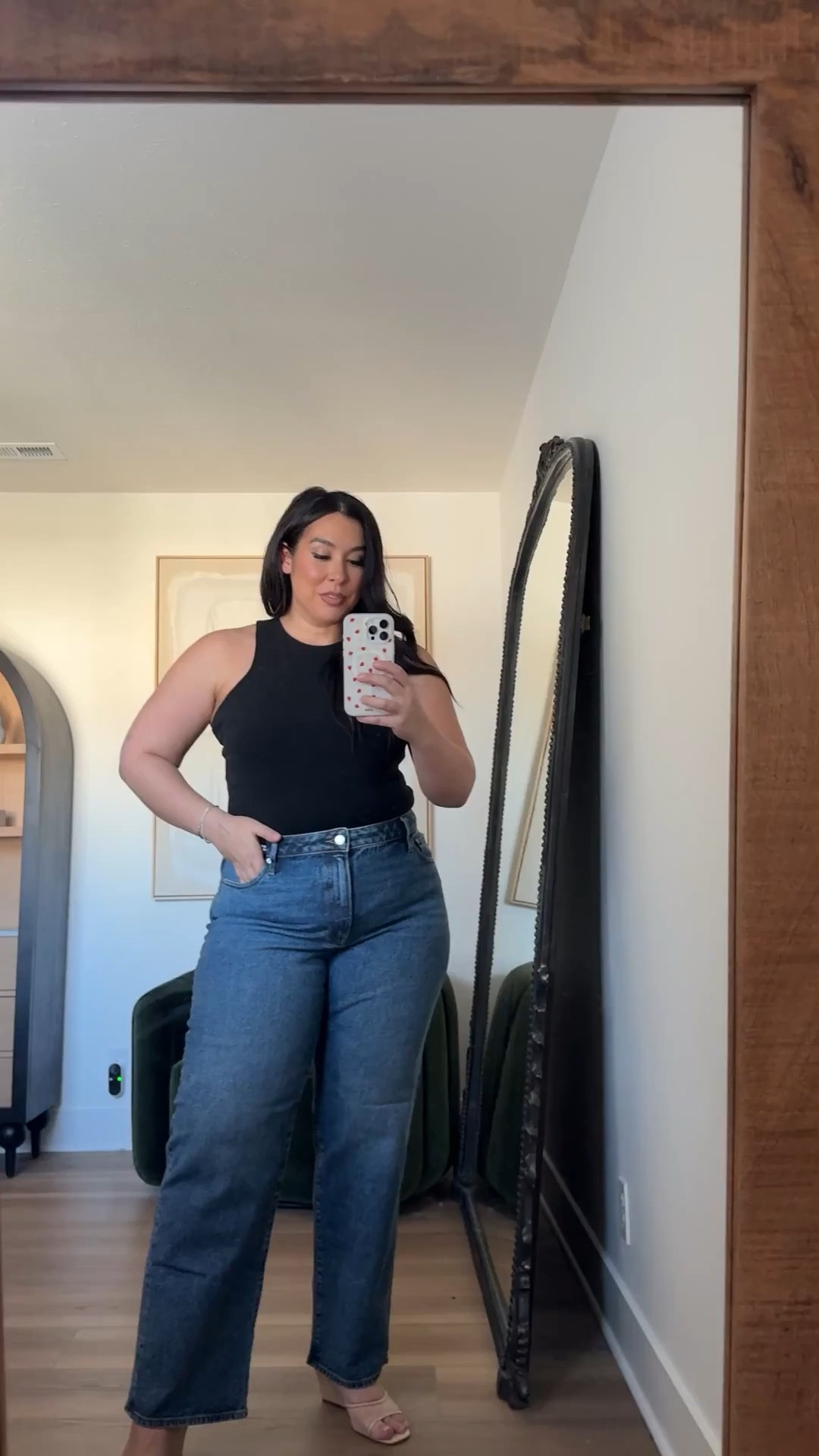 Found the perfect high neck tank (built in bra!!) and these jeans are so comfortable and flattering! Staple pieces for your wardrobe! 
-
-
-
Spring midsize @Express haul 🤍
Express haul, Midsize haul, Spring Haul, Dress, OOTD, Express Midsize, Curvy haul, Jeans, Tops, Clothes, Easter 

#LTKMidsize #LTKootd #LTKSeasonal