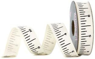 5/8" Natural & Black Twill Tape Measure Ribbon | Amazon (US)
