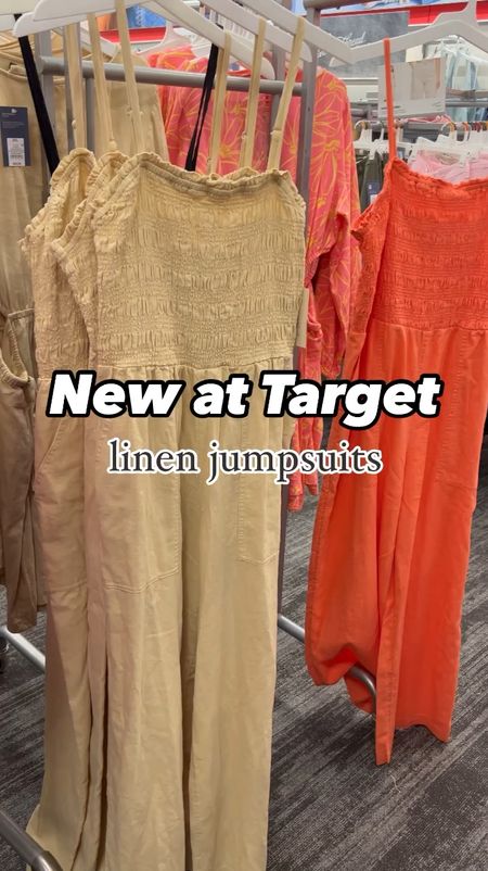 New linen jumpsuit at Target 🎯

#LTKVideo #LTKsalealert #LTKxTarget