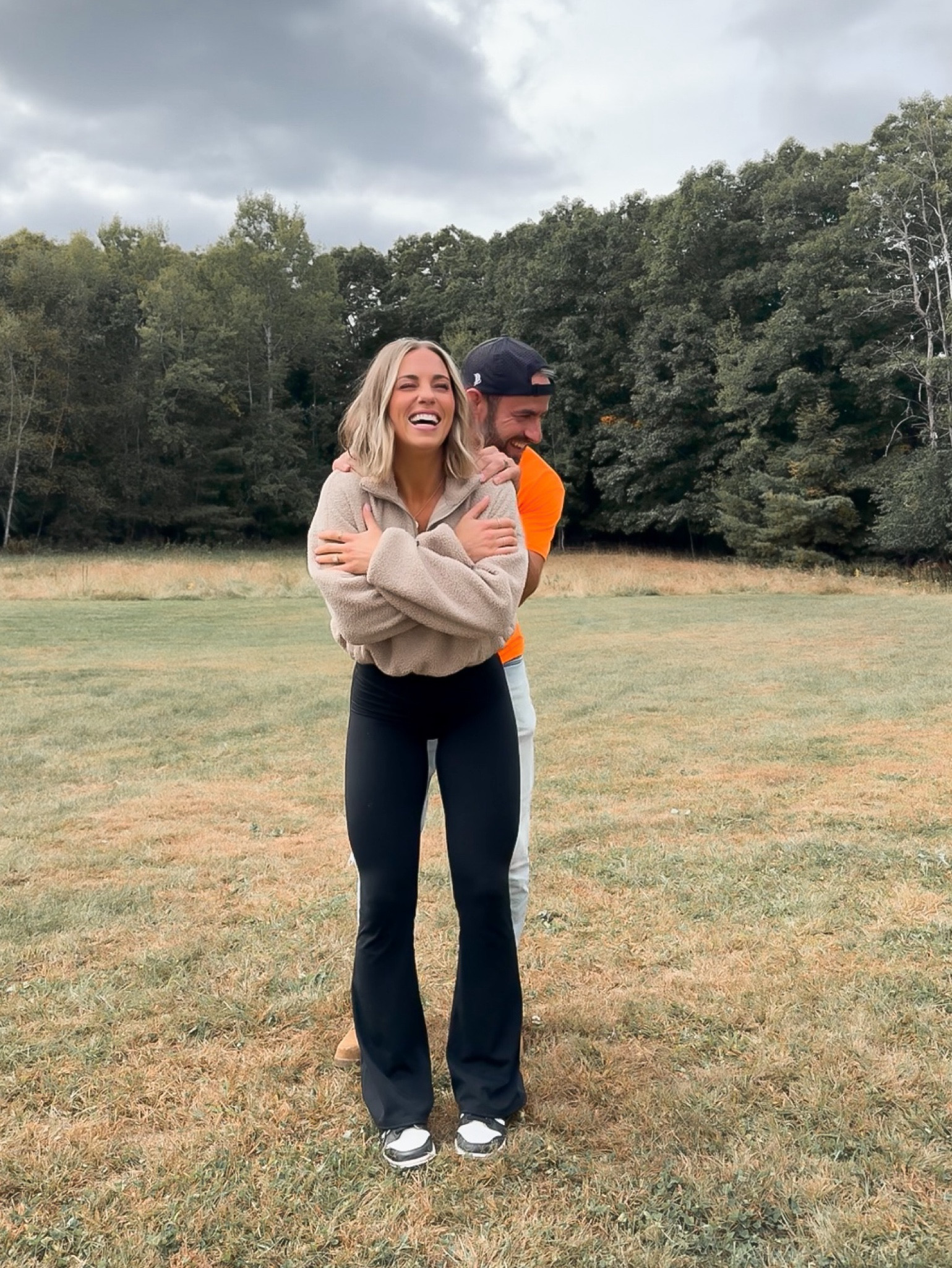 Lots of questions on my outfit from this trend video I posted with Ky😆 
➡️ my Sherpa is from Abercrombie a few years ago but I linked some similar!🫶🏼 (leggings I loooove and wear in a size xs. Own in two colors!) 

#LTKFindsUnder100 #LTKSeasonal #LTKStyleTip