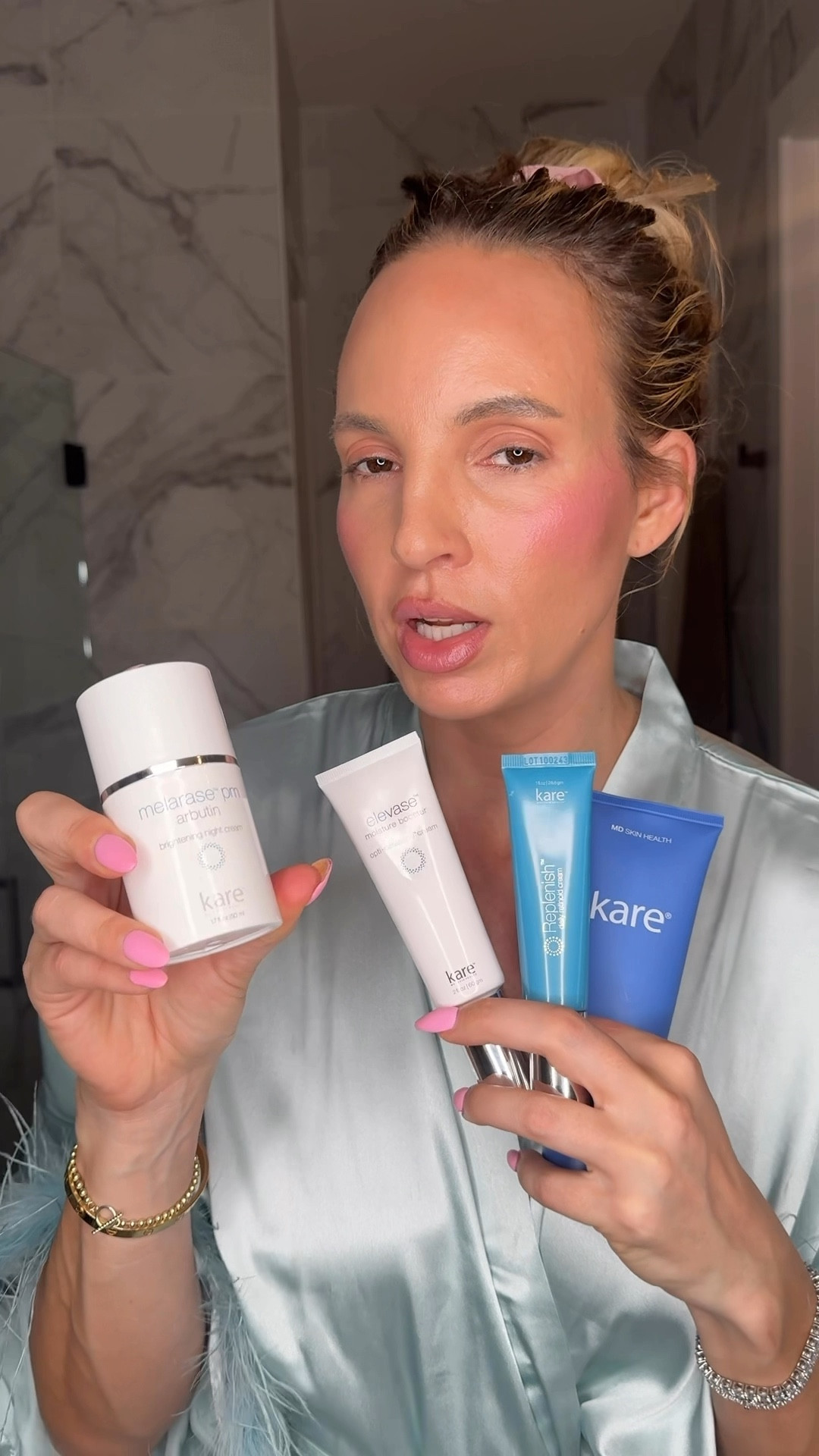 I absolutely love that. These products are super effective yet gentle enough to use every day. My favorite product are the exfoliating pads!



@kareskinmd #kareskinmd

#LTKActive #LTKBeauty #LTKOver40