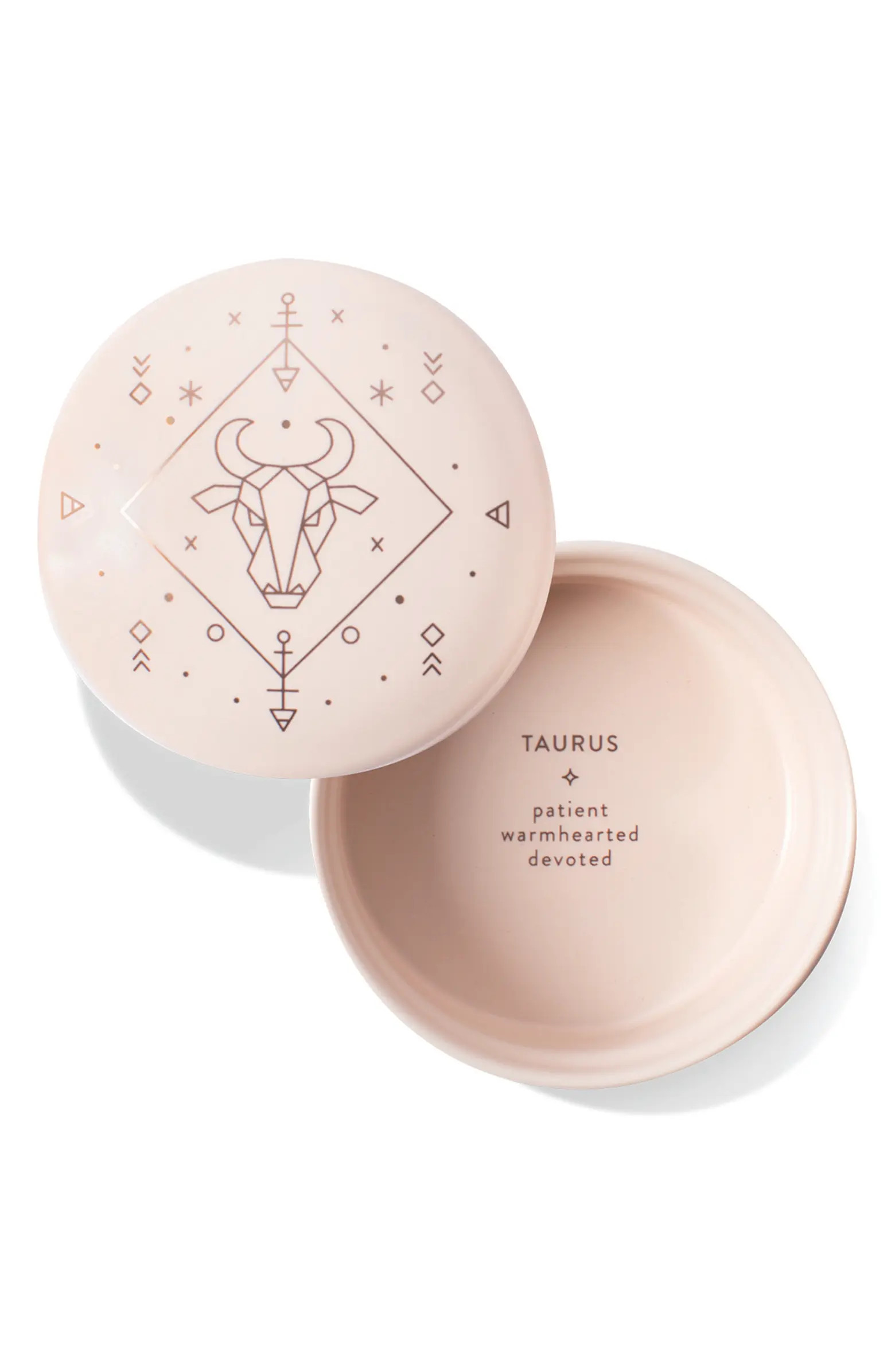 2-Piece Zodiac Round Ceramic Trinket Box | Nordstrom