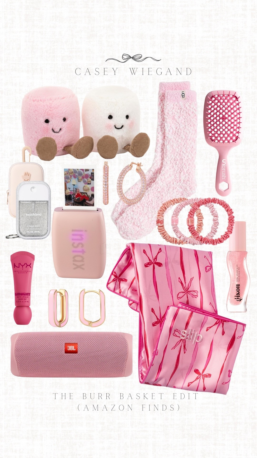 Putting together a gift basket full of pink goodies. Can't wait to see what you think! #GiftBasketEdit

#LTKHoliday #LTKSeasonal #LTKGiftGuide